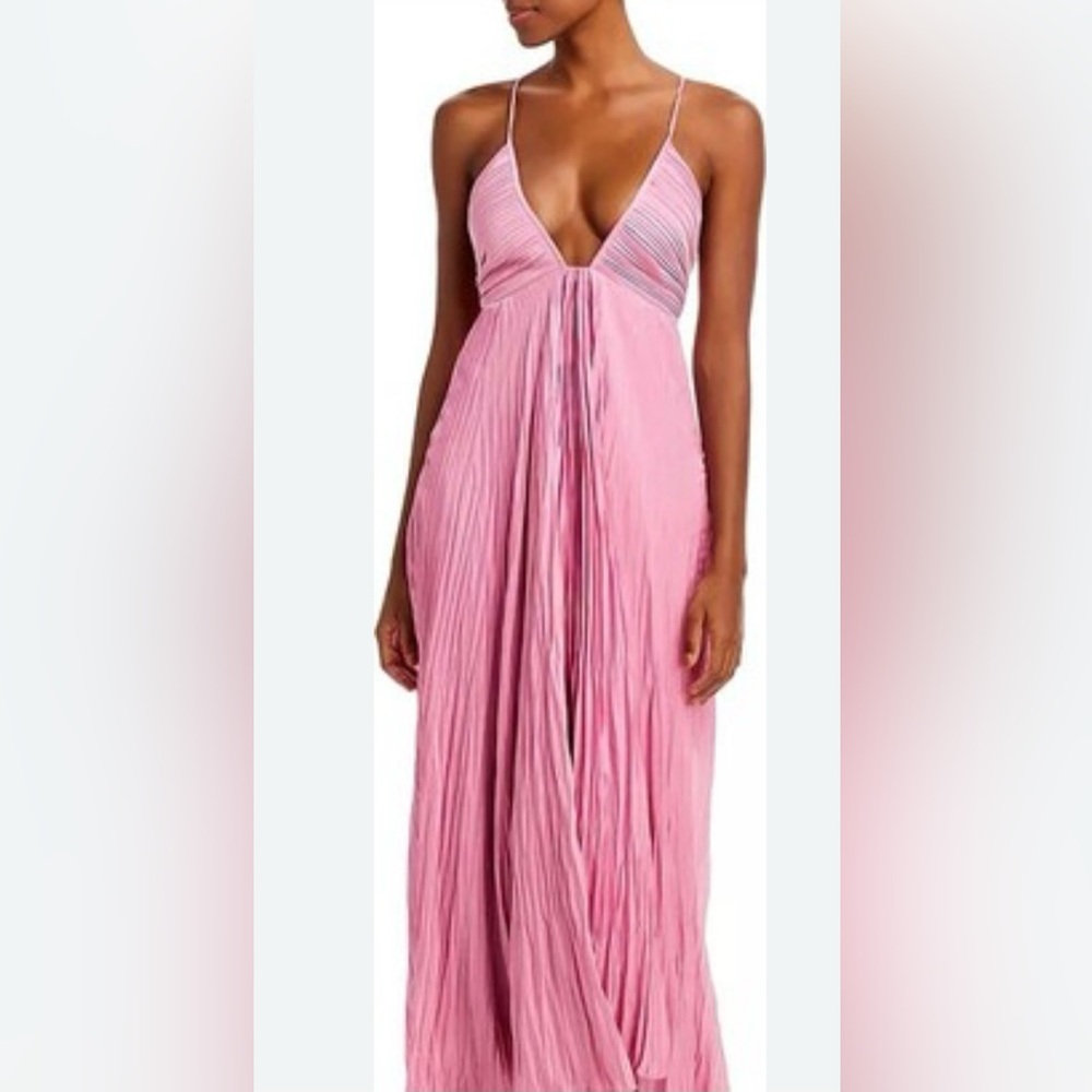 Gorgeous A.L.C. Angelina Pleated Dress in Chateau Rose. Size 8. NWOT.